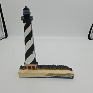 Sheila's Wood Figurine,  CAPE HATTERAS LIGHTHOUSE, Hatteras Island, N. C., 1998